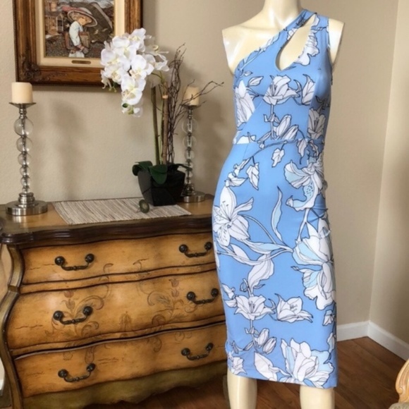 LF Dresses & Skirts - NWOT LF One Shoulder Midi Dress S